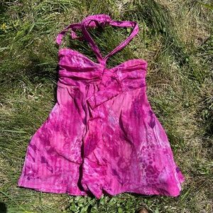 Express pink tube top